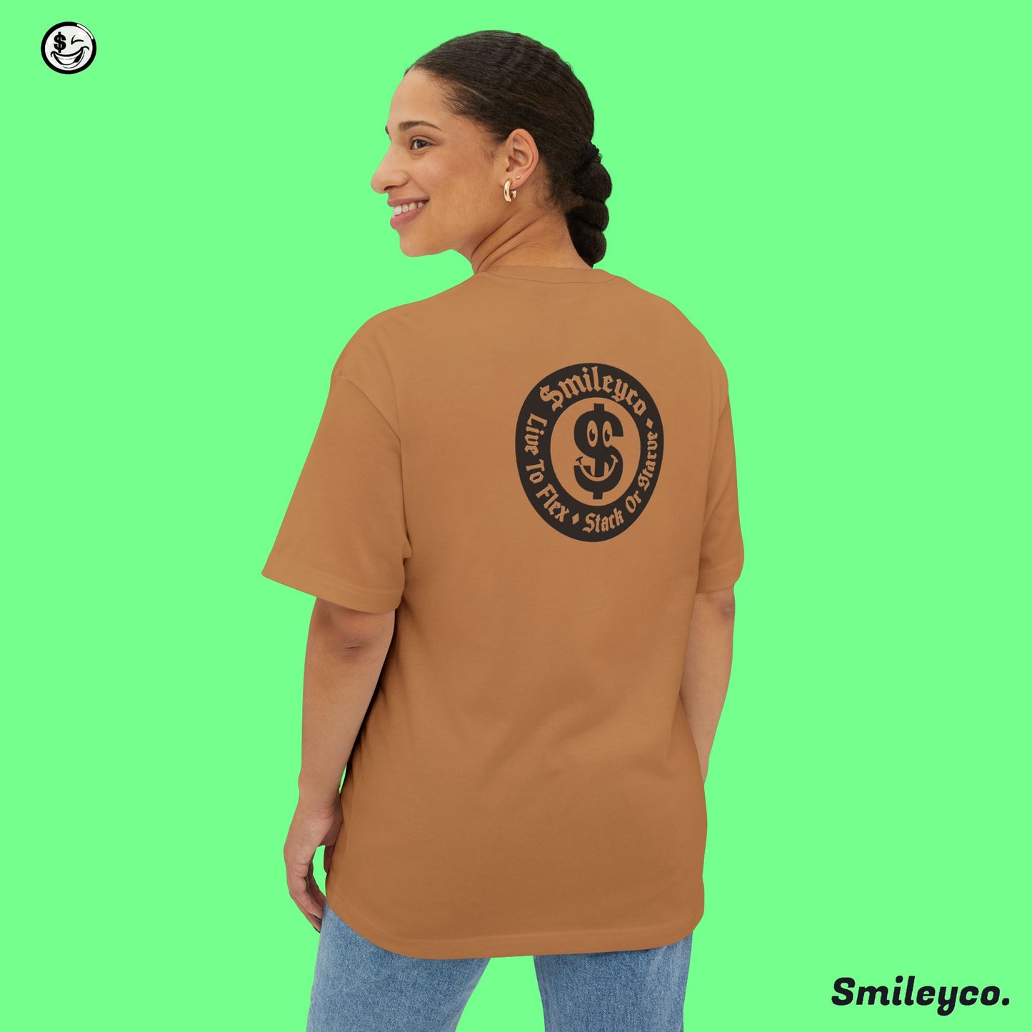 Stack or Starve Boxy Tee