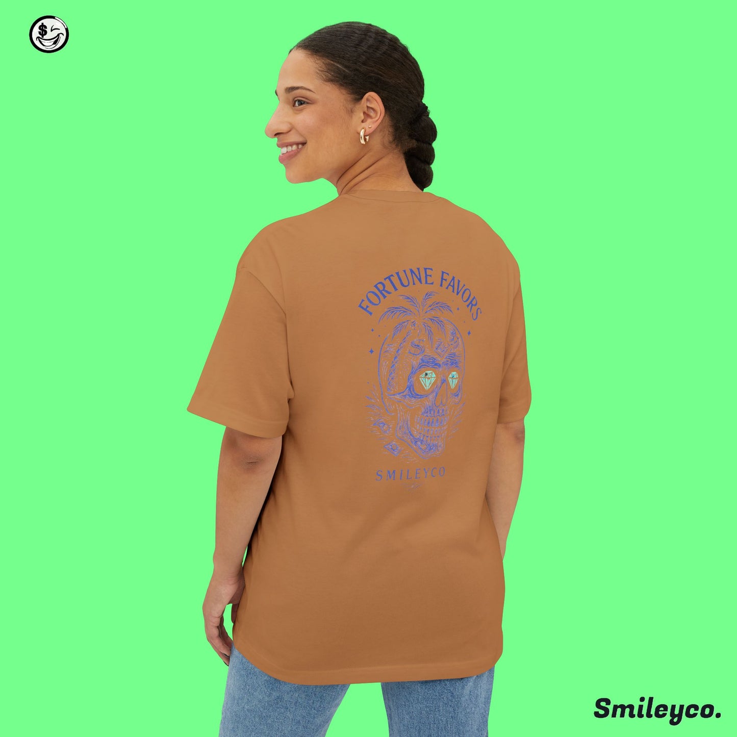 Skull Favor Boxy Tee