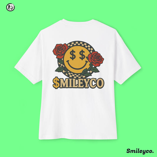 Rose Smile Boxy Tee